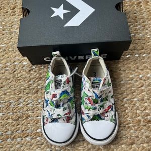 Toddler Dinosaur Converse Sneakers